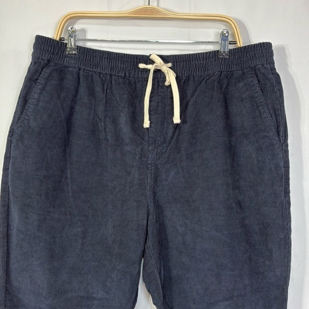 🧦NWT J.Crew, dark navy blue penwale elastic waist corduroy joggers:
